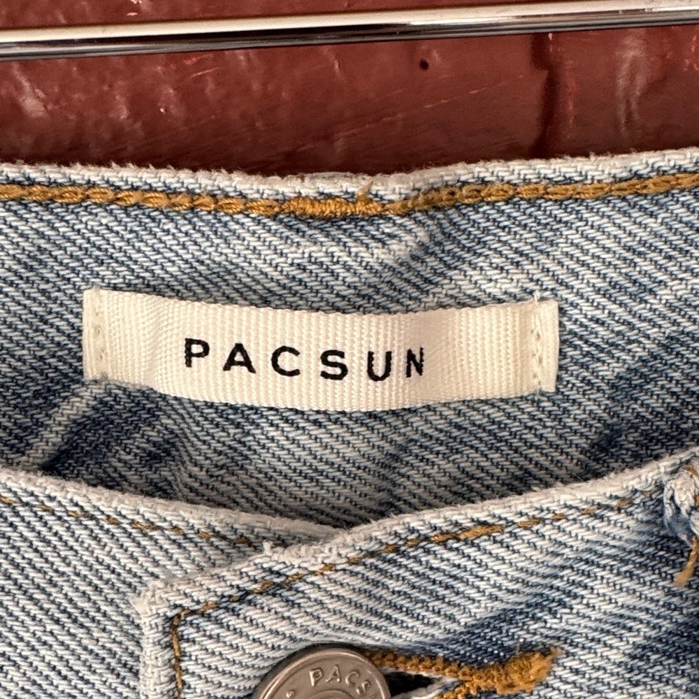 PacSun Light Wash Slim Straight Leg Jeans - Picture 2 of 8